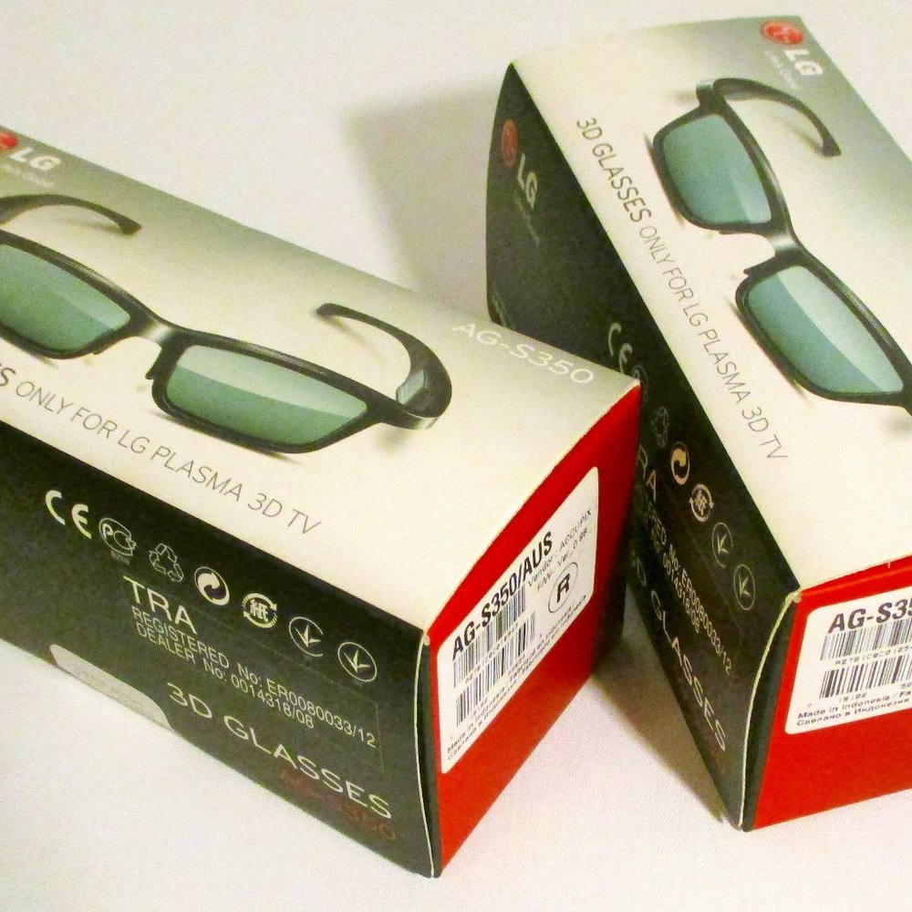 LG AG-S350 Active 3D Glasses for LG Plasma TV